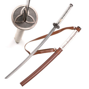 Espada Samurai Michonne <span class=keywords><strong>japonesa</strong></span> de 103cm, réplica de <span class=keywords><strong>Katana</strong></span>, espada de juguete Walking Dead para adultos - Product Image 1