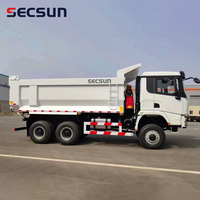 Camion benne SECSUN 4x2 4x4 6x4 8x4 15 tonnes 17 tonnes avec moteur EURO 5