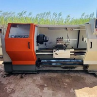 Tour CNC horizontal robuste d'occasion CKA6780, machine-outil automatique intelligente avec tourelle électrique 4T, en promotion à prix réduit