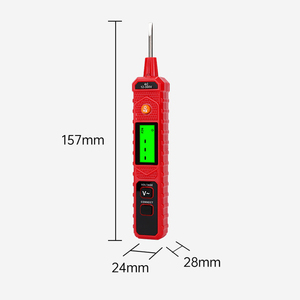 Multímetro tipo bolígrafo 2 en 1 y detector de voltaje NCV, comprobador de voltaje CA con detección de punto de interrupción y fugas - Product Image 2