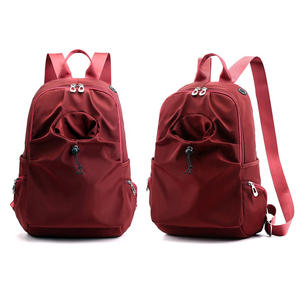 Custom Women Backpack Casual Nylon Backpack Teenager Girl Student School <b>Bags</b> Female Backpack - Product Image 1
