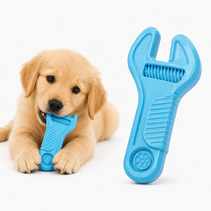 ของเล่นสุนัขรูปประแจ ทนทาน ไม่เป็นพิษ สำหรับลูกสุนัข - Product Image 1