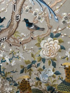 Cuadros y Arte Mural SUNGPU, Bordado Texturizado de Lujo, Diseño Floral de Cien Pájaros en un Árbol, Cuadros Decorativos - Product Image 4