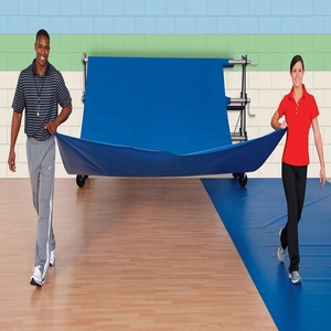 Vente flash, prix d'usine, bâche de sol de salle de sport en PVC vinyle de 40' x 60', 18 oz, bâches de salle de sport en tissu polyester enduit de PVC vinyle - Product Image 3