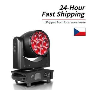 AICPOSE Projecteur professionnel à tête mobile LED 7x40W Bee Eye avec contrôle de pixels RGBW - Product Image 1
