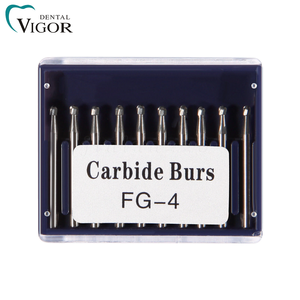 10 cái/hộp nha khoa FG <span class=keywords><strong>Carbide</strong></span> <span class=keywords><strong>burs</strong></span> Kit cho Nha khoa đánh bóng công cụ - Product Image 6