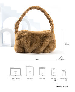 โรงงานขายตรงอินเทรนด์กระเป๋าตุ๊กตาผู้หญิงฤดูหนาวมือถือกระเป๋าตุ๊กตากระเป๋าน่ารัก - Product Image 6