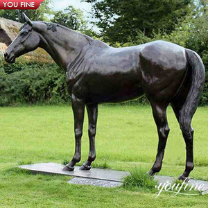 Escultura de Cabeza de Caballo de Bronce Árabe para Jardín Exterior <span class=keywords><strong>en</strong></span> <span class=keywords><strong>Venta</strong></span> - Product Image 3