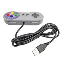 Controlador de juego USB clásico para PC con Windows para Mac Gamepad para Retro SNES