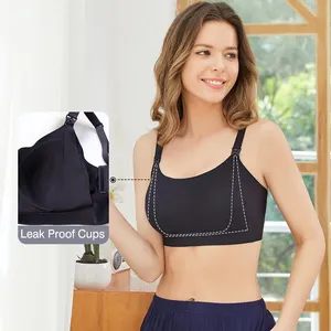 2022 Breastfeeding Fashion Crop Top Pillow Pumping Hand Free Seamless XXXL Organic Delivery Robes Baby Nursing Bra