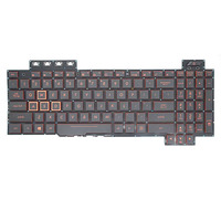 Teclado para Portátil Asus FX504 FX80GE FZ80G ZX80G GL703 FX86S/F FX505, Teclado para Notebook con Retroiluminación para Portátil Asus