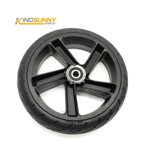 Roue arrière avec <span class=keywords><strong>pneu</strong></span> solide de 8 pouces 200x50 pour <span class=keywords><strong>trottinette</strong></span> <span class=keywords><strong>électrique</strong></span> ES1 ES2 ES4, pièces de rechange pour pneus - Product Image 4