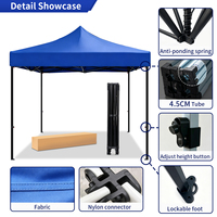 Carpa Plegable Impermeable de Venta Directa de Fábrica, Gazebo, Toldo, 2*2 m, 3*3 m, 3*6 m
