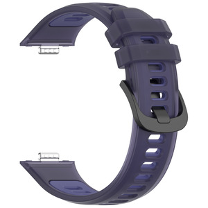 Nouveau bracelet de montre intelligente sport en silicone transparent bicolore pour <span class=keywords><strong>Huawei</strong></span> Watch Fit 5, bracelet pour <span class=keywords><strong>Huawei</strong></span> Fit 4, Watch Fit4 Pro, Fit3 - Product Image 3