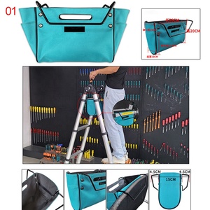 Đa Chức Năng Di Động Oxford Vải Thang Công Cụ Lưu Trữ Túi Có Thể Gập Lại Thực Tế Công Cụ Pouch Cho Tổ Chức Quản Lý OEM - Product Image 4