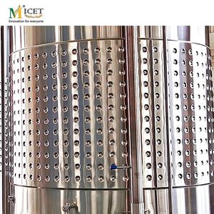 Tanque de fermentación de vino de 600L, recipiente fermentador interior pulido con espejo de acero inoxidable para <span class=keywords><strong>bodega</strong></span> - Product Image 4
