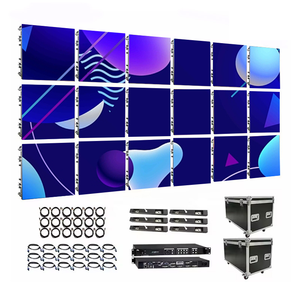 屋外レンタル<span class=keywords><strong>LED</strong></span>ビデオ壁高輝度防水ポータブル<span class=keywords><strong>LED</strong></span>スクリーンP2.9広告イベント用 - Product Image 1