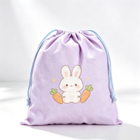 Sac à cordon personnalisé en non-tissé imprimé feuilles de palmier flamant rose, pochette de rangement réutilisable anti-poussière pour les voyages à la plage et les activités sportives