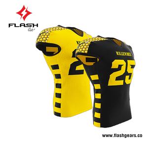 คุณภาพสูงแท็กเกิลสิ่งทอลายทแยงเย็บปักถักร้อยอเมริกันฟุตบอลเครื่องแบบ2020ที่กำหนดเองอเมริกันฟุตบอลเสื้อผู้ใหญ่ฟุตบอลสั้น - Product Image 6