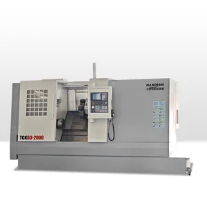 TCK63-2000 rotary turning cnc turning milling machine torno machine cnc tool making machine for electronics industry