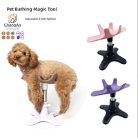 Table de toilettage pour animaux de compagnie, réglable en hauteur, avec système de retenue pour chiens, pour la coupe des ongles et le séchage, plateau antidérapant en caoutchouc, pour chiens et chats, vente en gros
