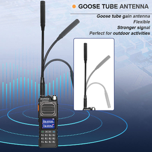 Walkie Talkie Baofeng UV-25L di Sanda Factory, Radio Portatile per Auto, Stazione Manuale per Esterni, 50 <span class=keywords><strong>Chilometri</strong></span>, Tattico Civile, Caricatore TYPE-C UV25L - Product Image 5