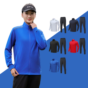 <b>Workout</b> Quick Dry <b>Jackets</b> Breathable Polyester With Spandex Light Weight Running <b>Jackets</b> Unisex Gym Zipper <b>Jackets</b> - Product Image 3