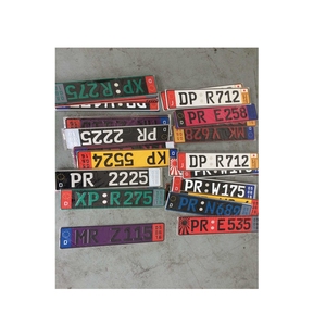 <strong>Euro</strong> Blank Aluminum Car <strong>License</strong> <strong>Plate</strong> With Reflective Film - Product Image 2