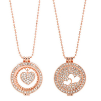 Chaîne à billes en or rose personnalisé de 2.4mm, en acier inoxydable plaqué or Vermeil, collier à corde fine, corde torsadée en or, vente en gros