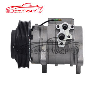 ปั๊มลม7PK 10S15C 12V <span class=keywords><strong>ส</strong></span>ำหรับ Nissan NAVARA อะไหล่รถยนต์92600E3100 ZD25อะไหล่ WXNS119คอมเพร<span class=keywords><strong>ส</strong></span>เซอร์ - Product Image 1
