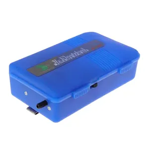Bomba de Aire para Acuario Risheng Jr, Oxigenador para Peceras R-101, Salida Única, Portátil, Funciona con Batería - Product Image 1