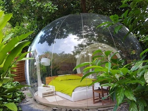 Chambre à bulles PC, chambre d'étoile, nuit transparente, feuille solide en polycarbonate, tente igloo, maison d'étoile extérieure - Product Image 6