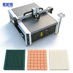 Máquina de Corte de Espuma REMEYA de Alto Rendimiento para Espuma de Celda Abierta y Lana de Roca con Bajo Error de Ajuste de Compresión - Product Image 1