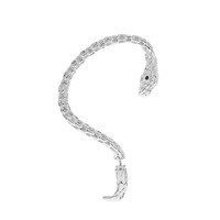 Boucles d'oreilles créoles torsadées en alliage, style serpent, punk rétro, design de couple original et audacieux, pour femme, élégantes pour les soirées