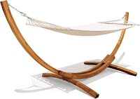 Hamac en bois Offre Spéciale Danlong Support de chaise Hamac double réglable avec support en bois Extérieur