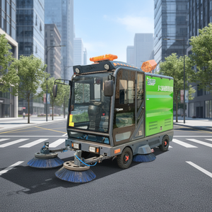 Camión Barredor de Calles Multifuncional, Totalmente Cerrado, a Prueba de Polvo, con Certificación CE, para Zonas Urbanas y Verdes, Directo de Fábrica, OEM - Product Image 1