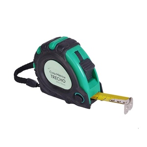 Ruban à mesurer autobloquant de 5 m x 19 mm avec crochet magnétique, clip et surface antidérapante pour des mesures et un travail précis. - Product Image 1