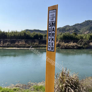 Linh Hoạt Phẳng FRP Cảnh Báo Rod Sợi Thủy Tinh Tiện Ích Đánh Dấu Cho Điện Cho Ngầm Hệ Thống Thoát Nước Khảo Sát Đường Ống Dẫn Đánh Dấu - Product Image 4