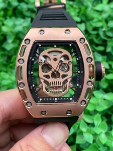 Relojes de Pulsera Super RM 52-01 con Diseño de Calavera, Movimiento Automático, Cristal de Zafiro, Deportivos, Mecánicos, para Hombre, Precio al por Mayor - Product Image 2