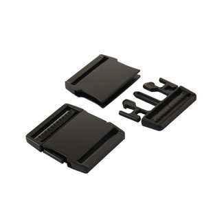 Factory Stock Direct Black Thickened Custom Adjustable Plastic Release Buckle Wholesale