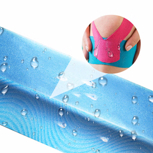 Bande de kinésiologie imperméable prédécoupée, bande de kinésiologie sportive biodégradable pour les sports aquatiques - Product Image 3