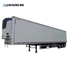 Semirremolque Refrigerado de 2 Ejes y Doble Temperatura de 53 pies de la Fábrica JUNYANG, con Refrigeración Thermo King, Acero al Carbono, 40T, TS16949 - Product Image 6