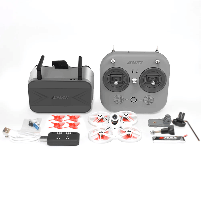 Emax Tinyhawk III RTF Kit FPV Racing Drone F4 15000KV RunCam Nano 4 25-100-200mW VTX 1S-2S FrSky D-8 RC Airplane Quadcopter