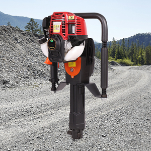 휘발유 엔진식 2행정 휴대용 펜스 말뚝 박는 기계 - Product Image 6