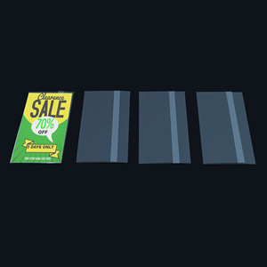 Wholesale <b>Plastic</b> Shelf Talker for Display Shelf Talker - Product Image 3
