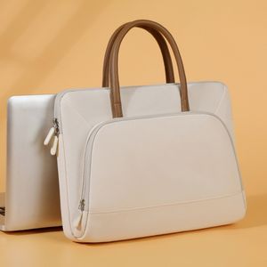 Promotion High Quality Leather <b>Laptop</b> <b>Bag</b> with Pocket Custom Printed <b>Laptop</b> Handbag for Business <b>Work</b> Life - Product Image 4