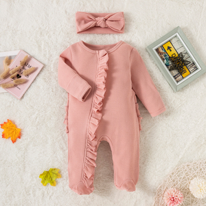 Combinaison pour nouveau-né 100% coton à manches longues, vêtements pour bébé, pyjama pour bébé, combinaison pour bébé automne hiver - Product Image 6