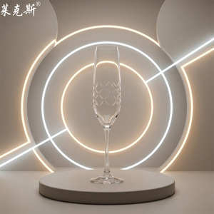 Bicchieri in Cristallo Trasparente Senza Piombo <span class=keywords><strong>per</strong></span> Flûte e Calici da Vino, Design Elegante e Classico, Capacità 190ml, Leggeri - Product Image 4