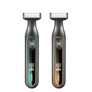 VGR V-360 Recortadora de vello corporal eléctrica lavable de una cuchilla, depiladora, afeitadora y recortadora de barba - Product Image 2