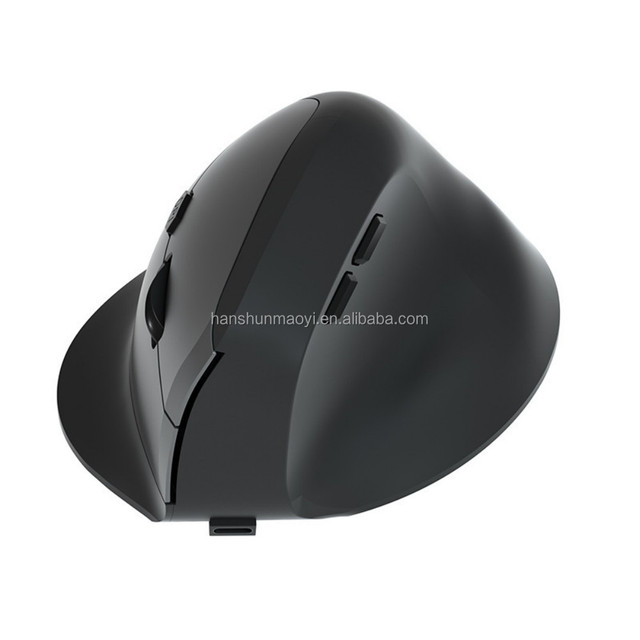 Ergonomic Vertical Wireless Mouse With USB Charging for Home Office Gaming Use